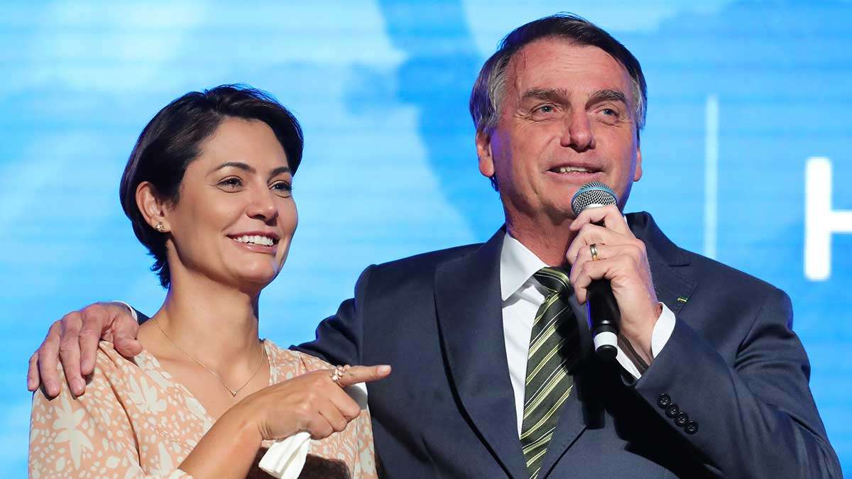 Bolsonaro e Michelle