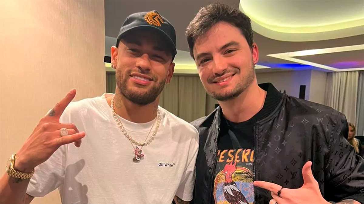 Neymar e Felipe Neto