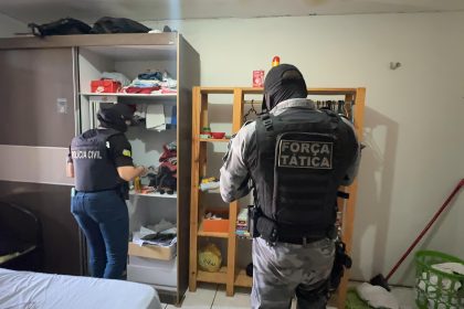 Operação da Polícia em Parnaíba