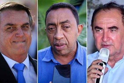 Bolsonaro, Joel e Antonio Reis