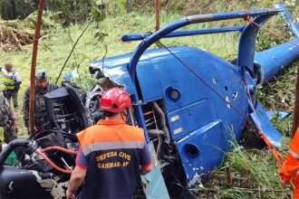 Queda de Helicóptero