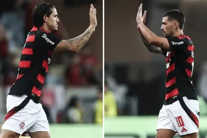 Pedro e Arrascaeta