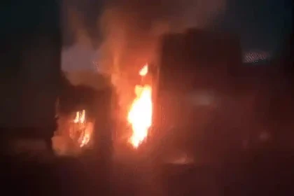 Incêndio - Caminhão